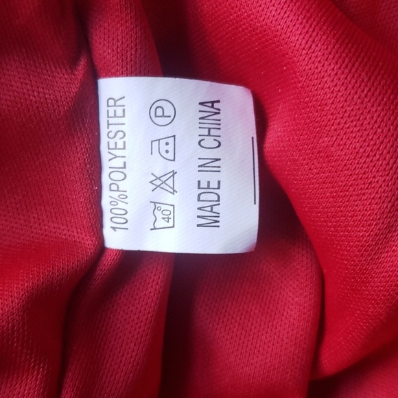 1920s Style Black & Red Sequined Sleeveless Cocktail Dress with Fringe - Picture 13 of 16